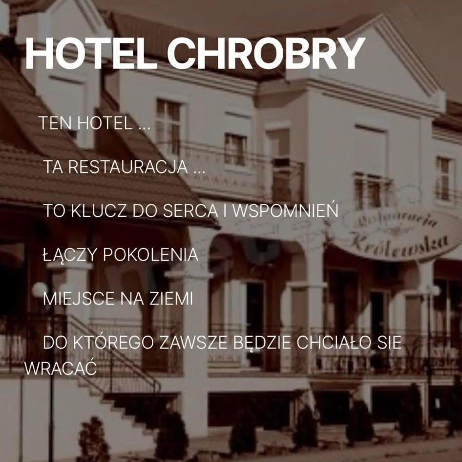 Hotel Chrobry Łęczyca Esterno foto